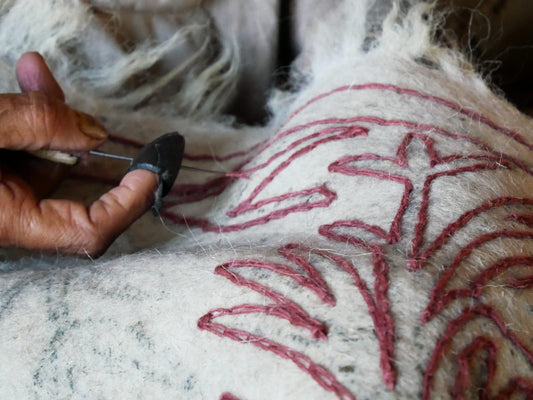 The Story of our Namda rugs - The Shanti Home