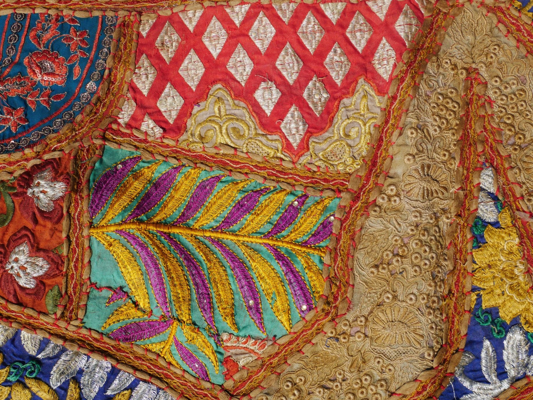Large Indian Entrance Decor - Toran - Boho Wall Decor - Window Valance - The Shanti Home