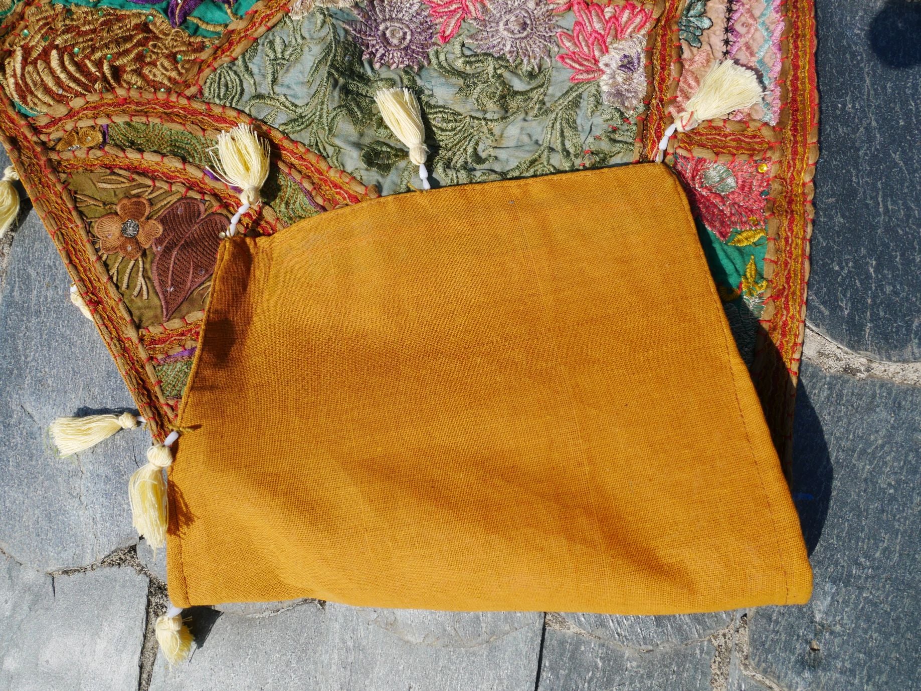 Large Indian Entrance Decor - Toran - Boho Wall Decor - Window Valance - The Shanti Home