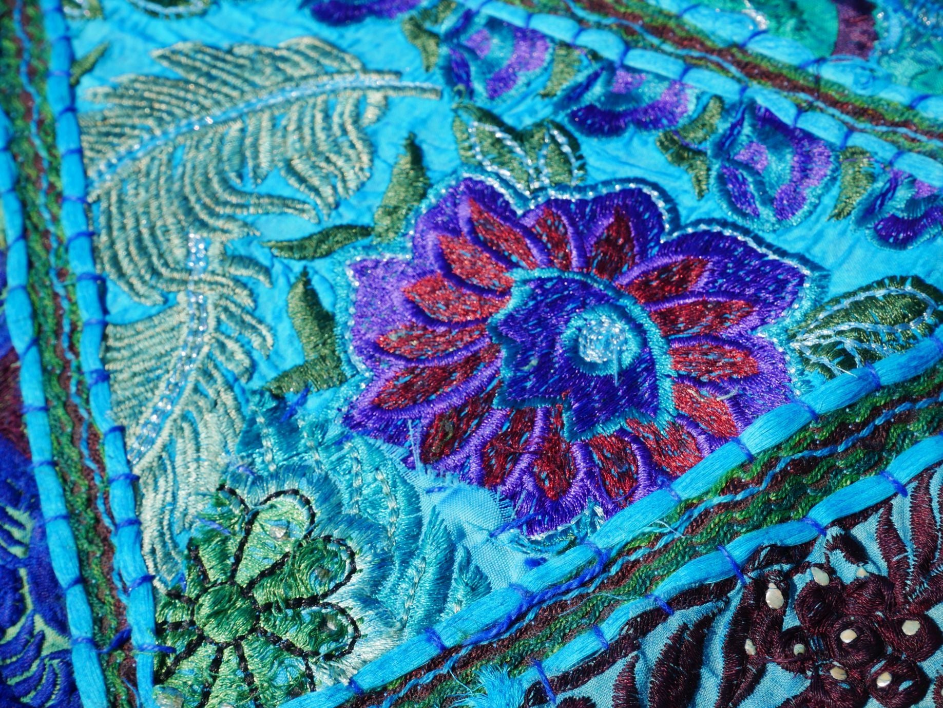 Large Door Hanging - Indian Entrance Decor - Toran - Boho Wall Decor - Window Valance - The Shanti Home