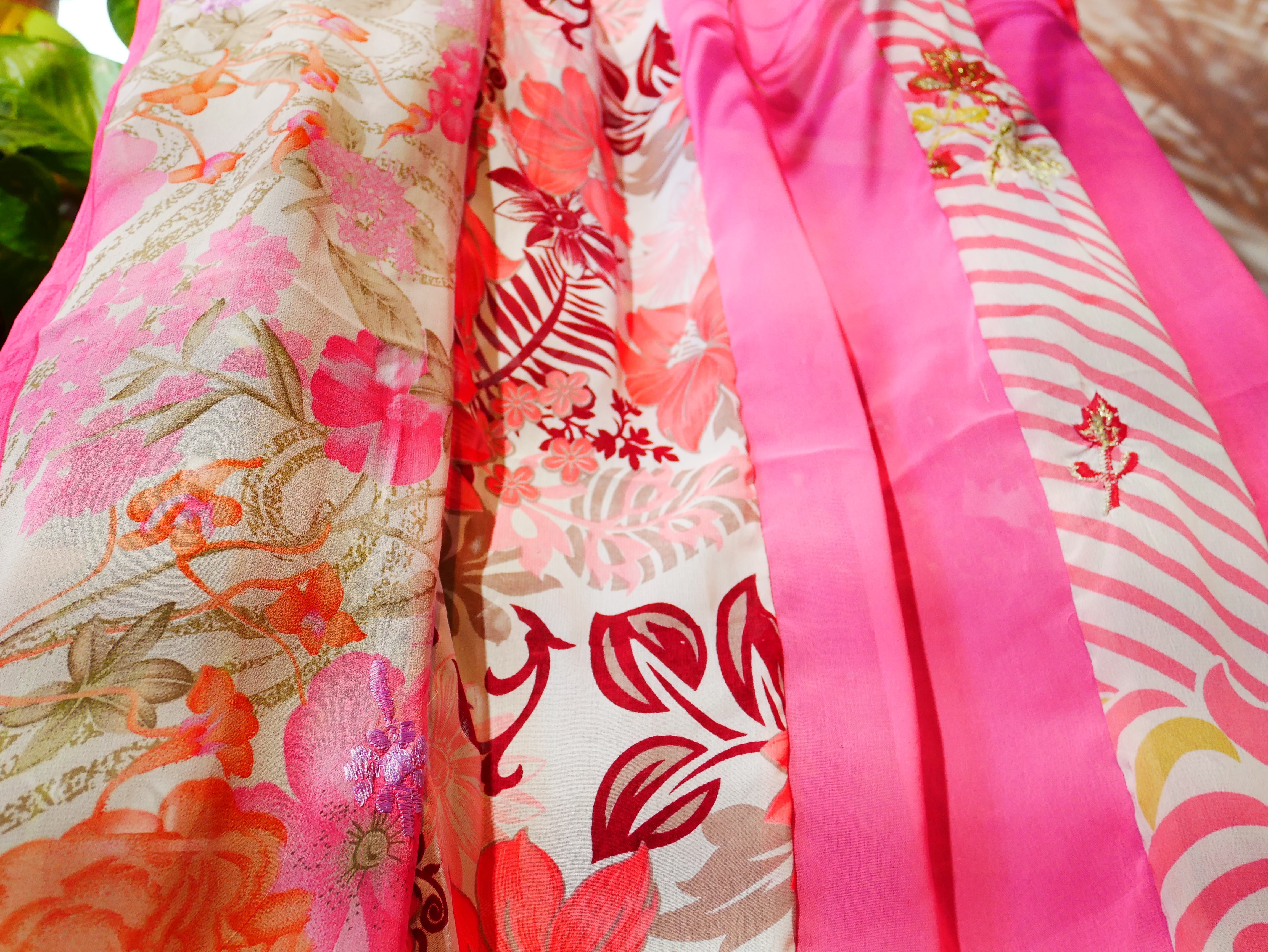 Boho saree curtains - Door curtains - Princess room decor - The Shanti Home