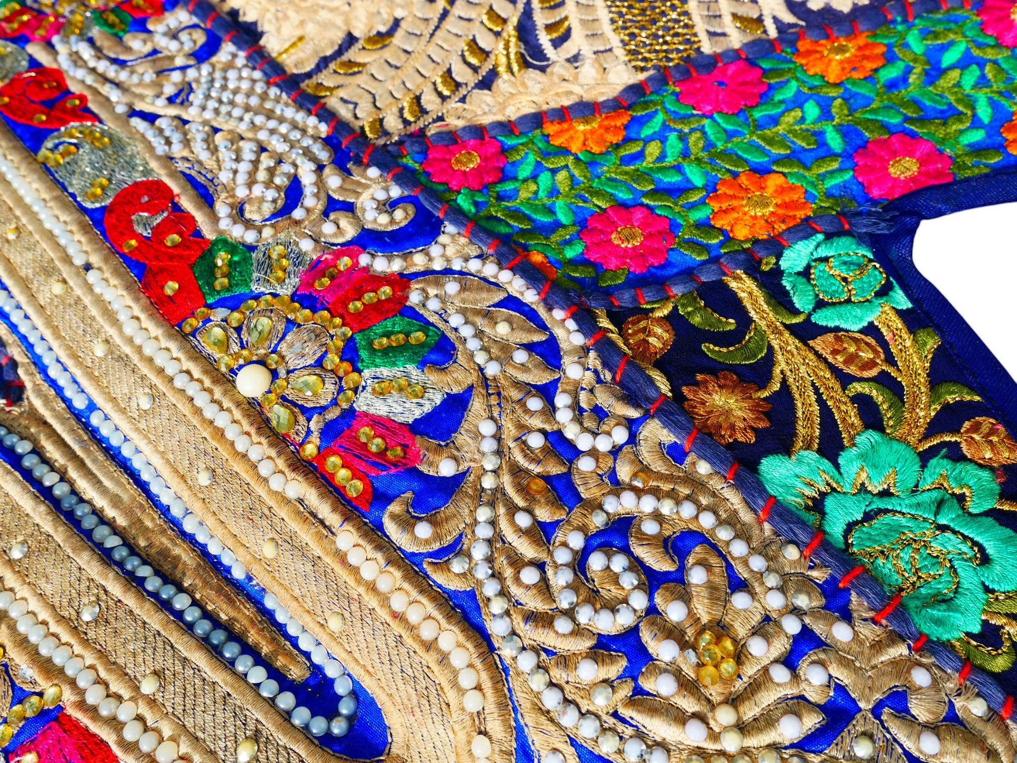 Tapiz indio para colgar en la puerta - Torán - tapiz de pared azul para decoración de paredes bohemias y hogares hippies