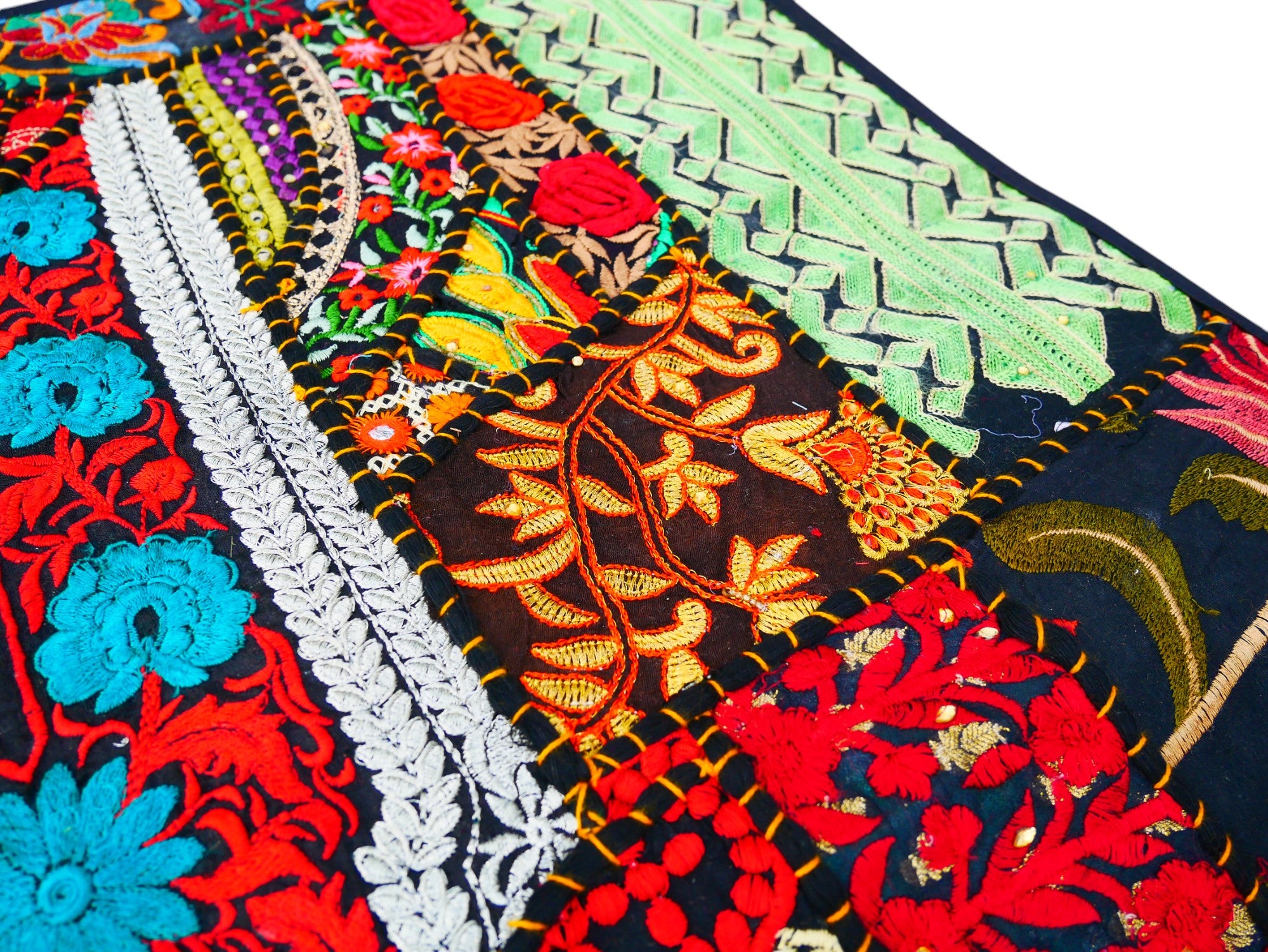 Tapiz indio para colgar en la puerta - Toran - Tapiz de pared colorido para decoración de pared bohemia y hogares hippies