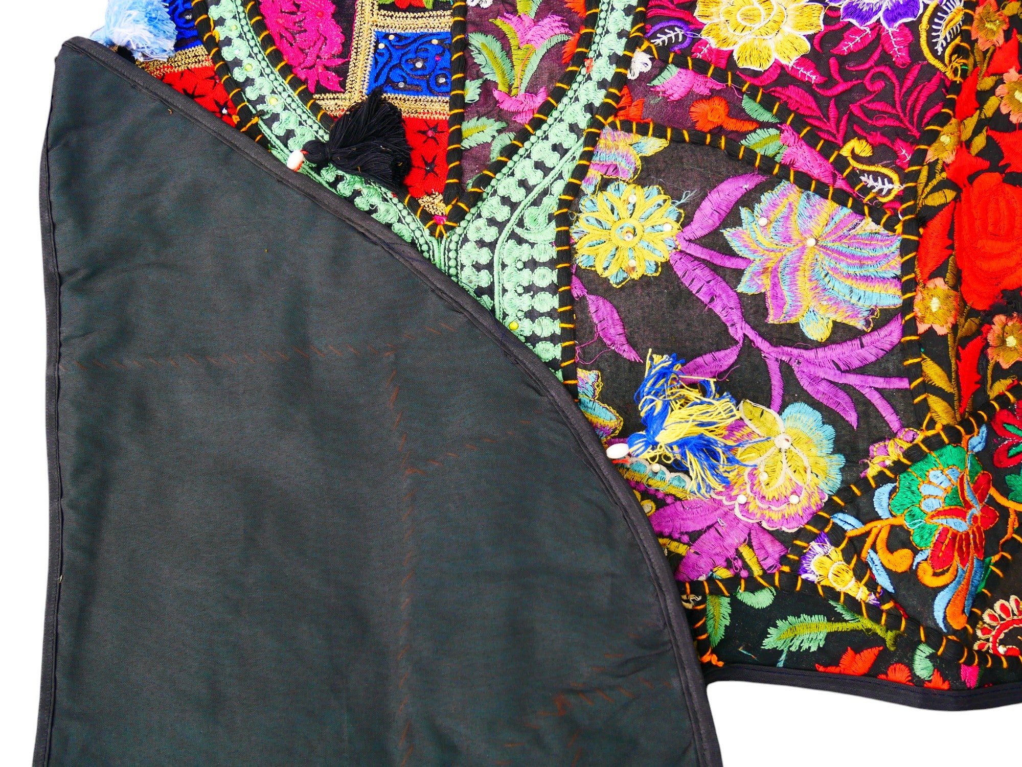 Tapiz indio para colgar en la puerta - Toran - Tapiz de pared colorido para decoración de pared bohemia y hogares hippies