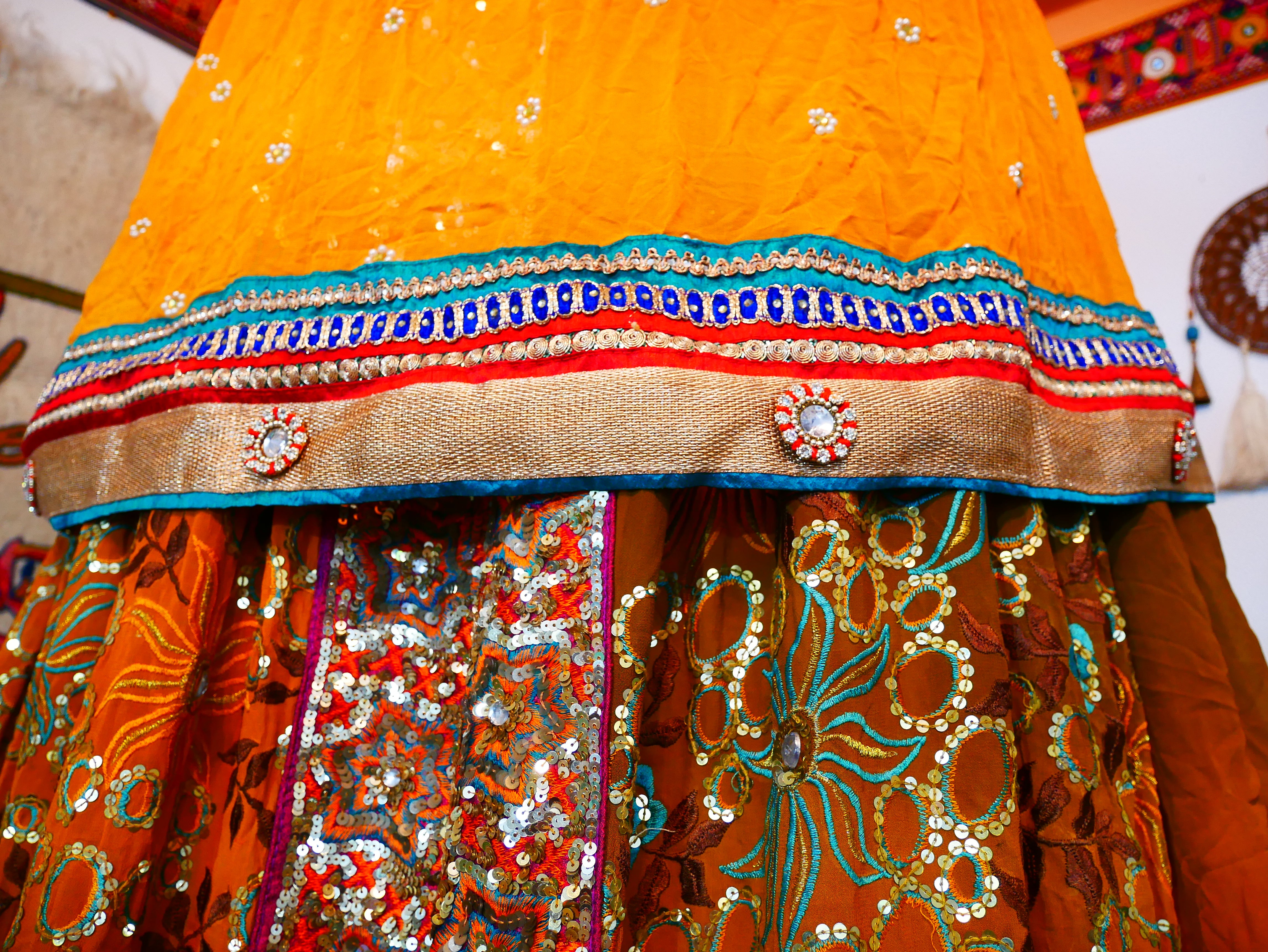 Boho canopy - Wedding Saree tent - bed canopy | hippie decor - Shanti baldachin - The Shanti Home