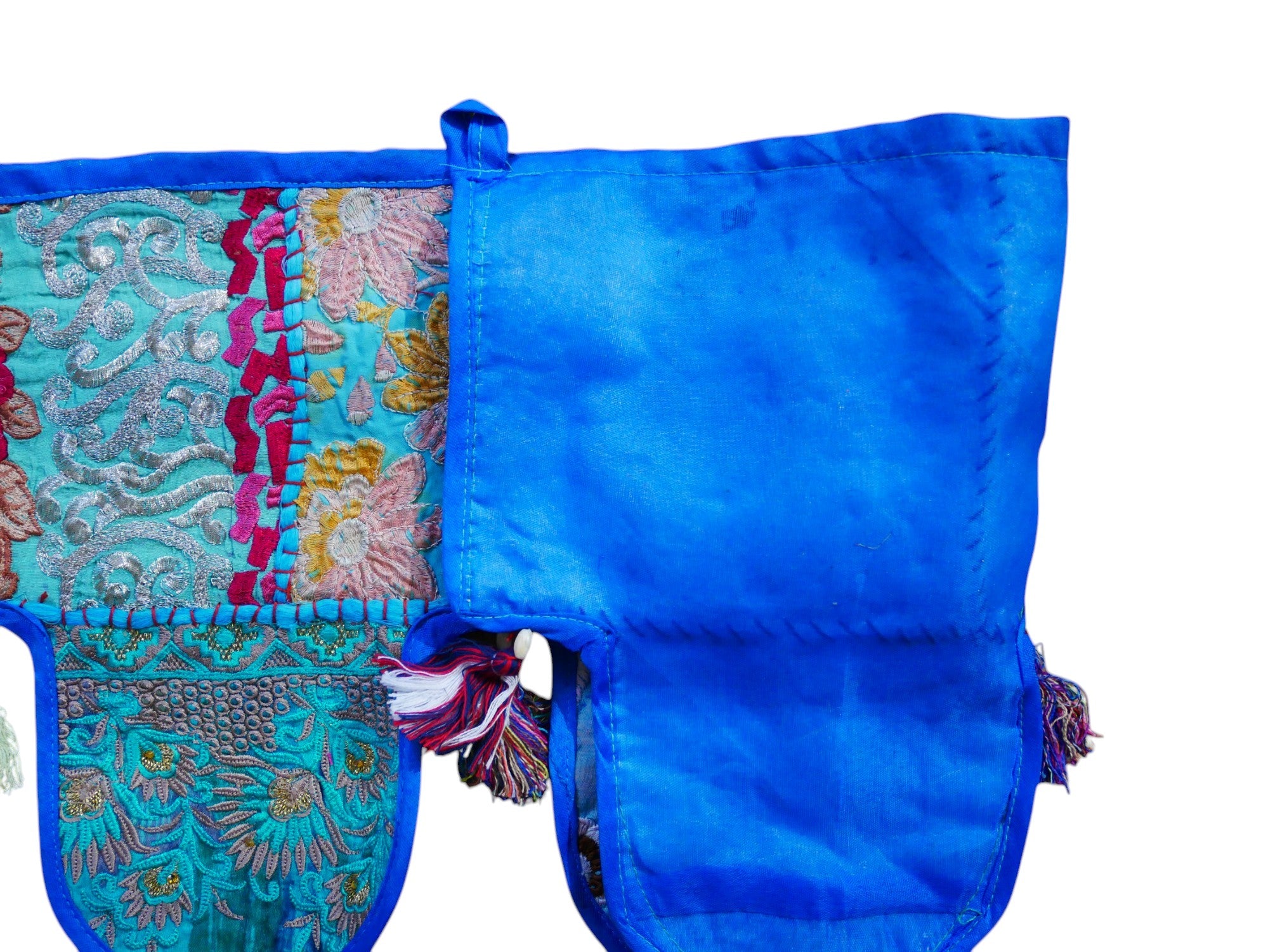 Cenefa de ventana india Toran extragrande de 1,98 m - Adorno para puerta - Decoración de pared hippie