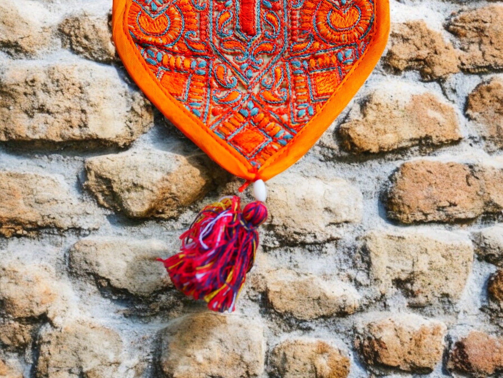 Cenefa de ventana india Toran extragrande de 1,98 m - Adorno para puerta - Decoración de pared hippie