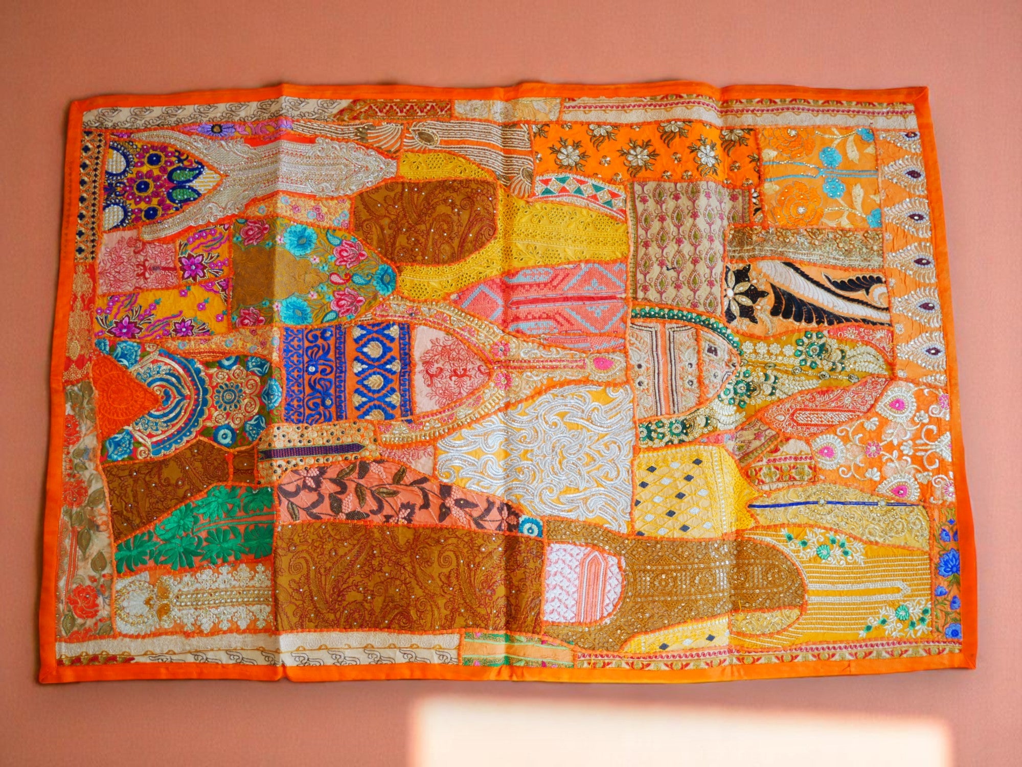 Hippie wall tapestry - Indian wall hanging - bohemian hippie wall decor