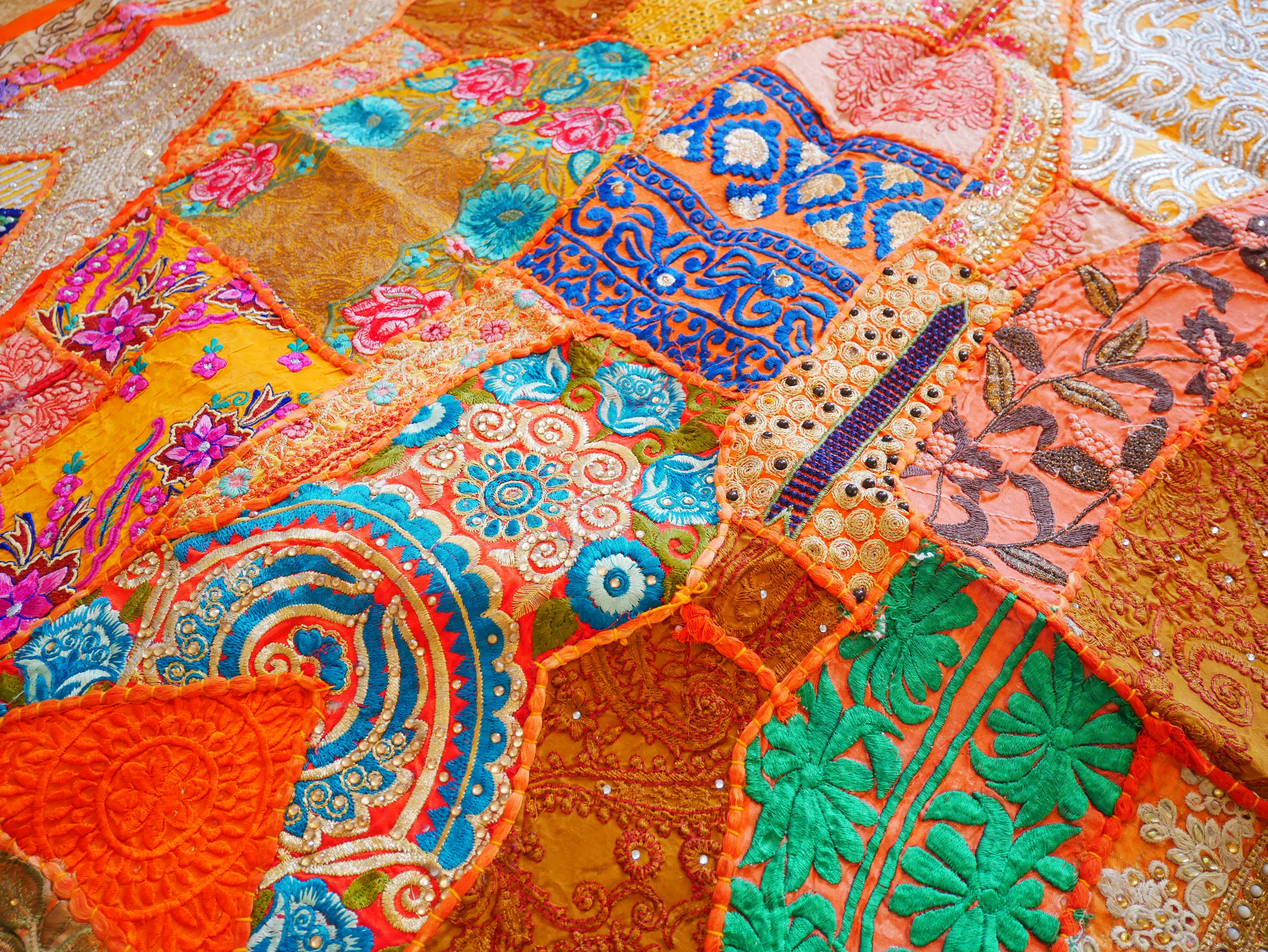 Tapiz hippie de pared - Colgante de pared indio - Decoración de pared bohemia hippie