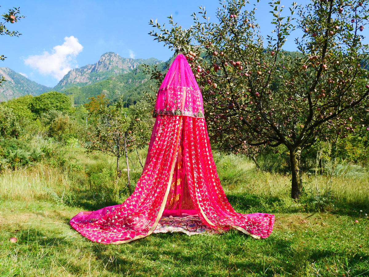 Saree canopy - hanging tent - bed canopy | bohemian wedding backdrop | Indian Hippie decor - floor seating area | meditation room - glamping