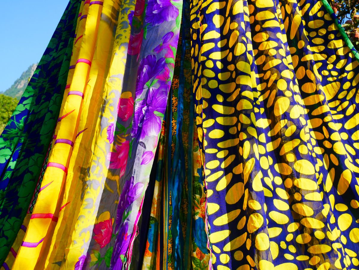 Embroidery canopy - Wedding Saree tent - bed canopy | hippie decor - Shanti baldachin