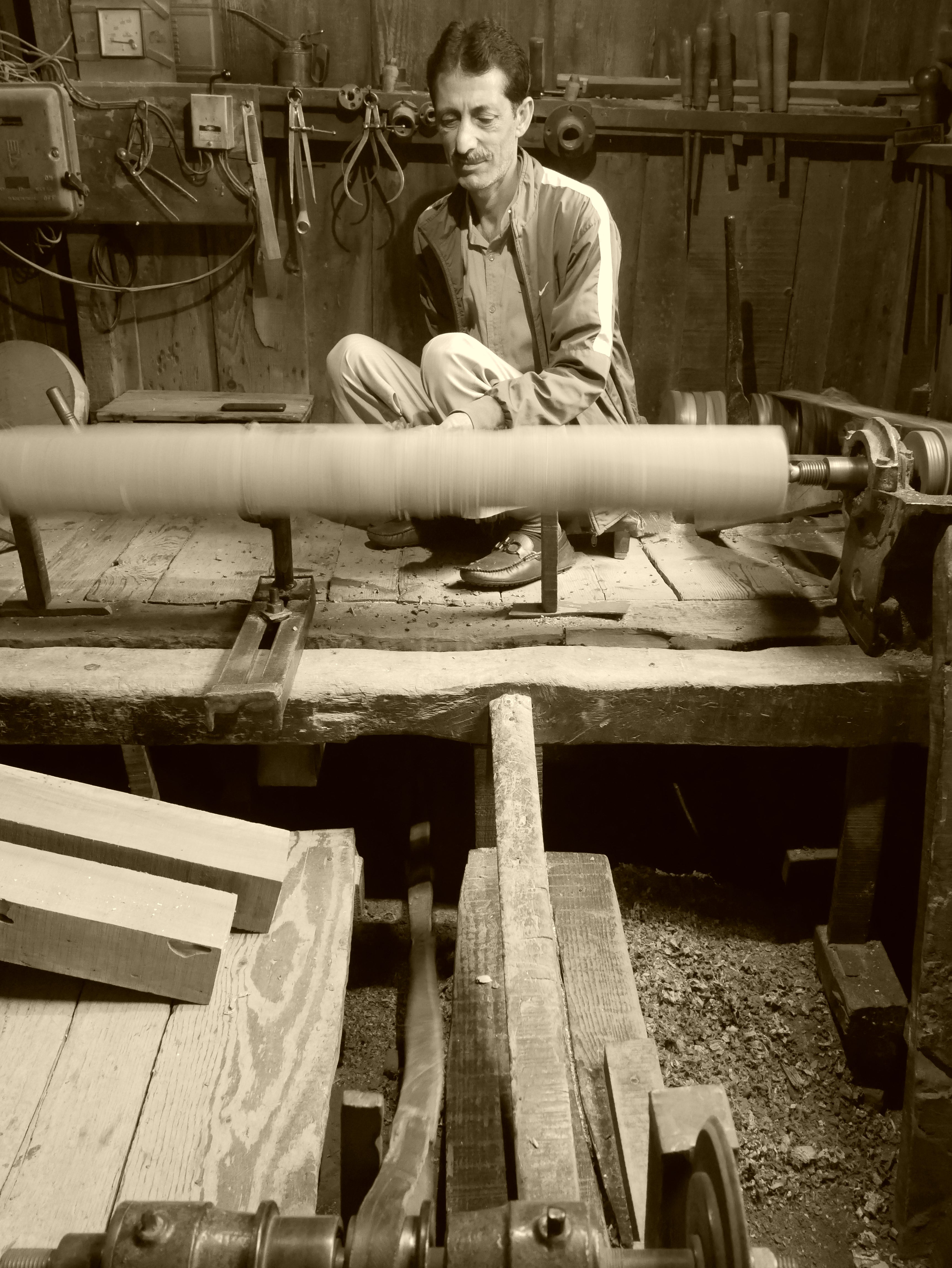 Turquoise bed canopy - custom made saree canopy frame with handcrafted walnut wood rods | bed curtains - meditation space - The Shanti Home