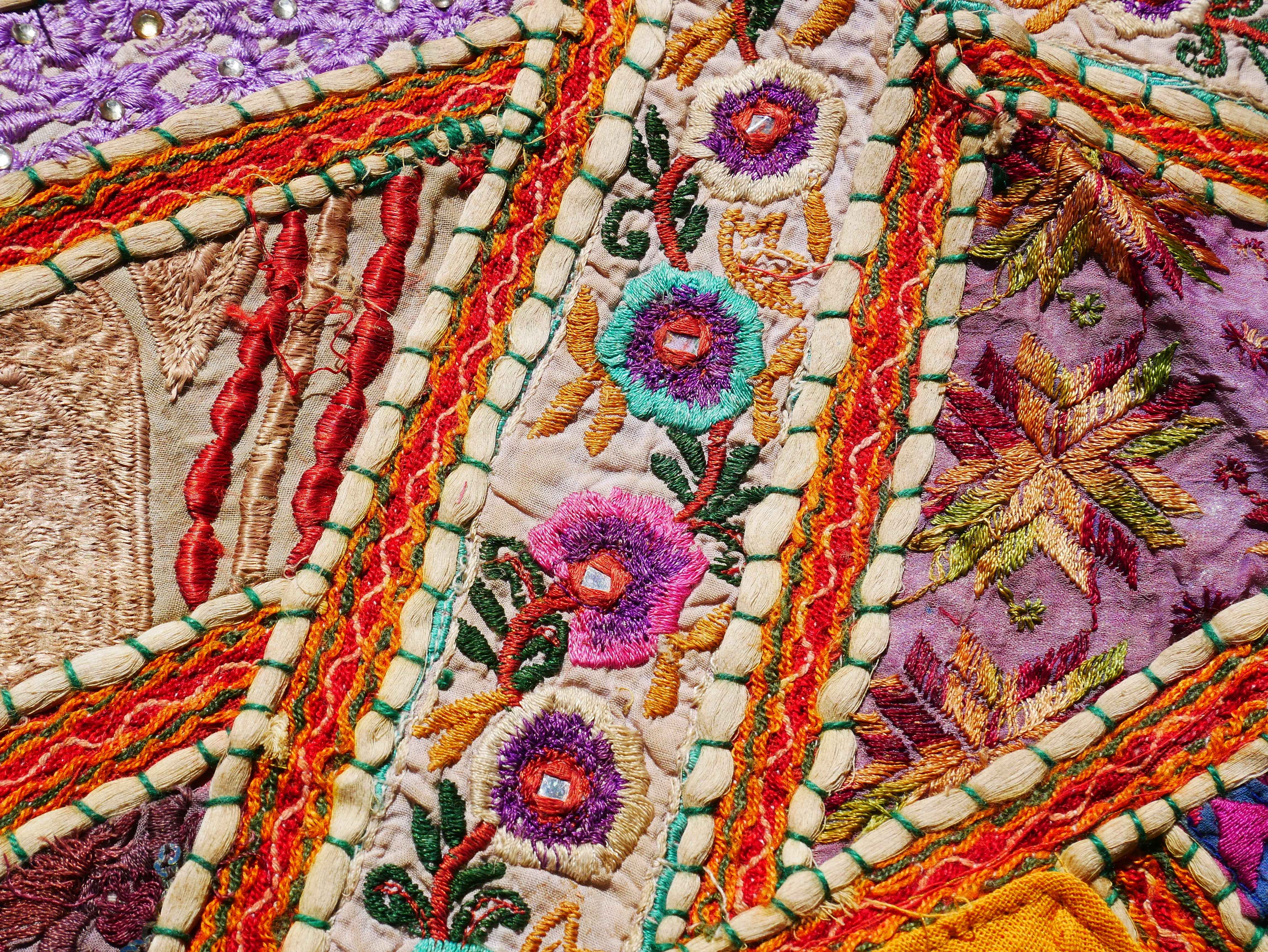 Door toran "Masala" Indian window valance - door hanging - wall decor