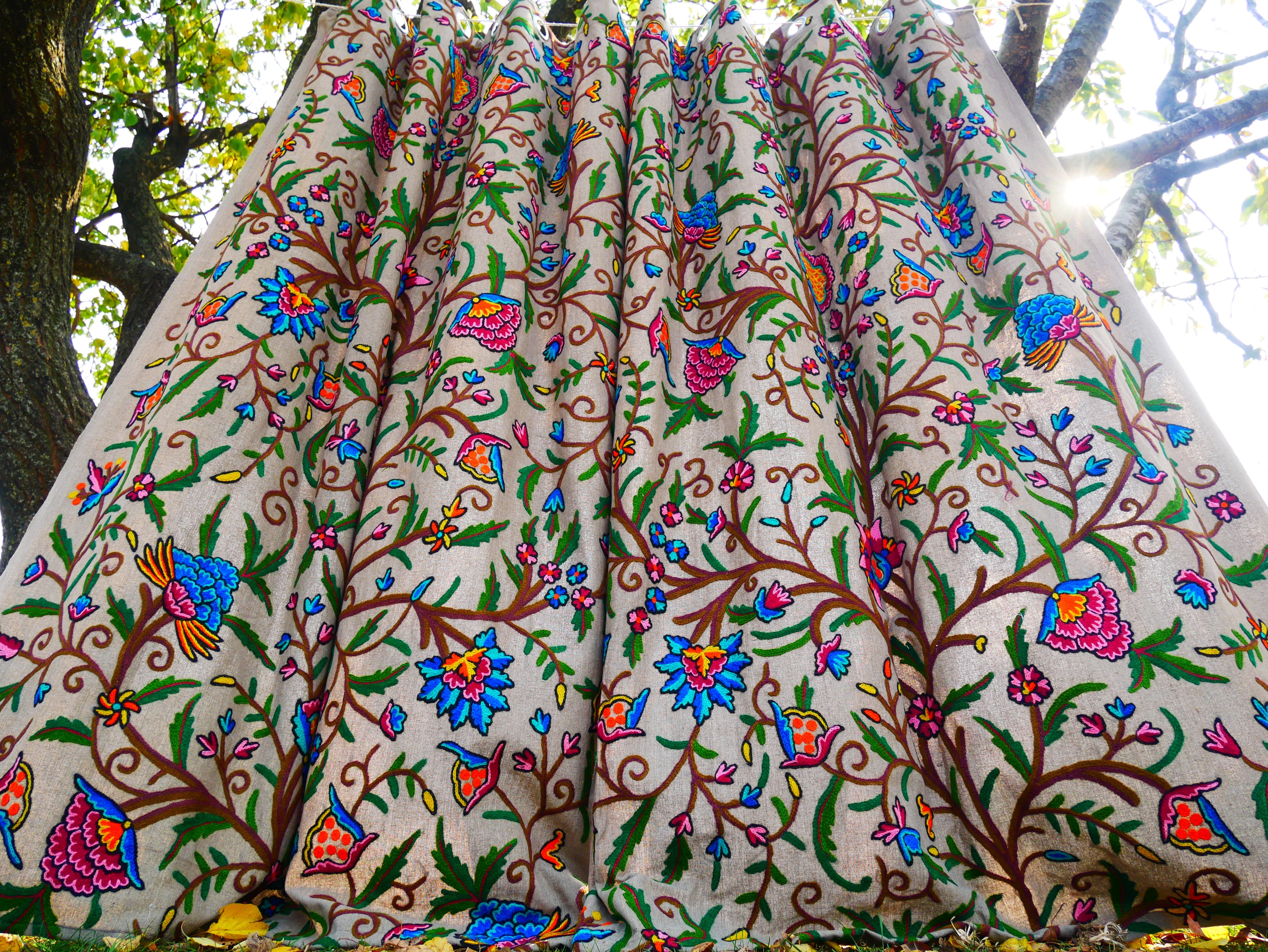 Embroidered Curtains