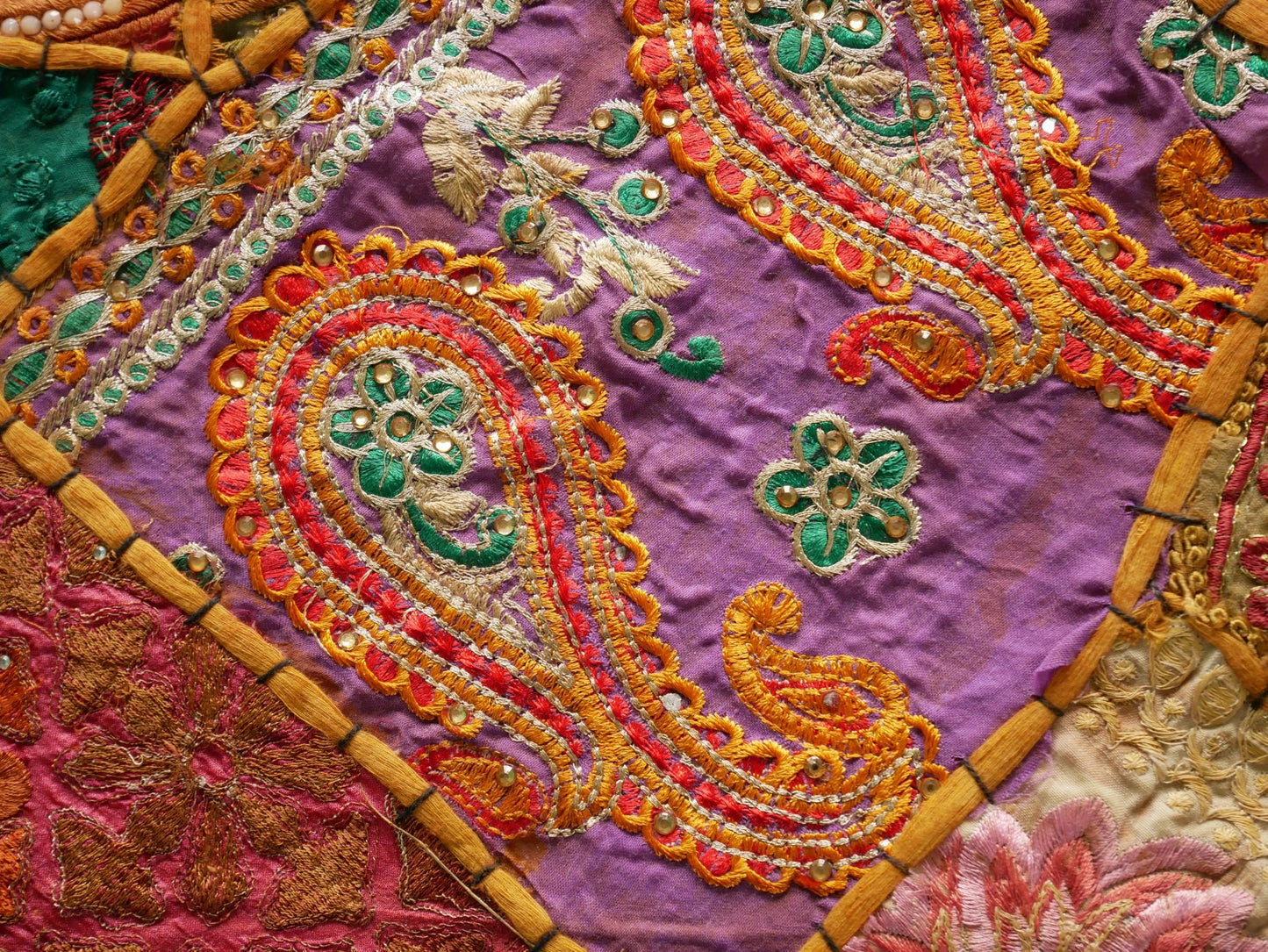 Hippie wall tapestry "Masala" Indian wall hanging - bohemian hippie wall decor