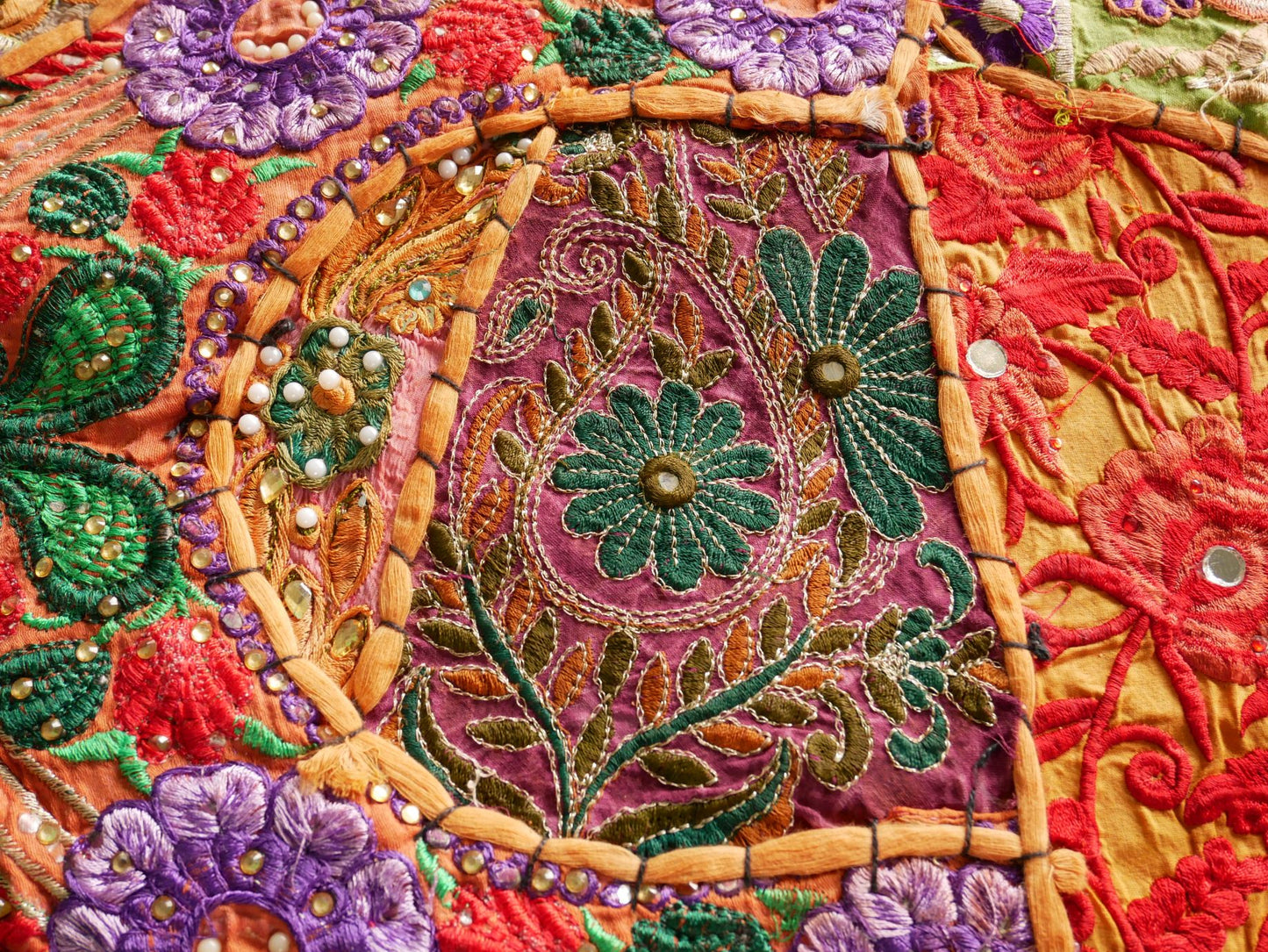 Hippie wall tapestry "Masala" Indian wall hanging - bohemian hippie wall decor