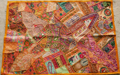 Hippie wall tapestry "Masala" Indian wall hanging - bohemian hippie wall decor