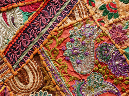 Hippie wall tapestry "Masala" Indian wall hanging - bohemian hippie wall decor