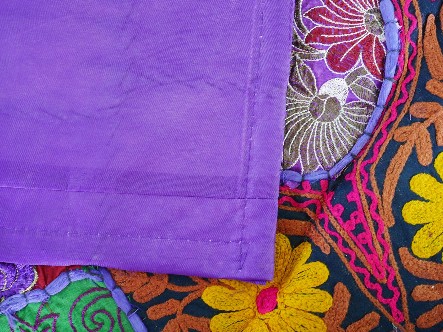 Table runner - wall tapestry boho style Indian wall hanging colorful table runner
