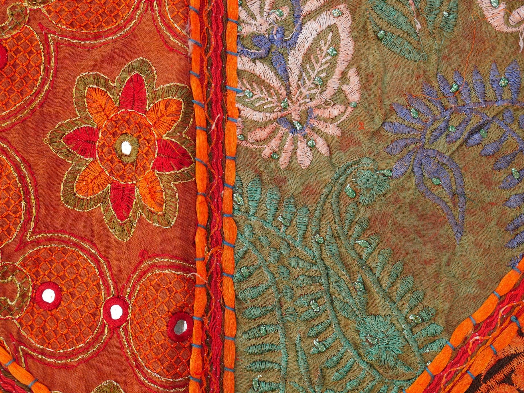 Large Door Hanging 78" Indian Entrance Decor - Toran - Boho Wall Decor - Window Valance - The Shanti Home