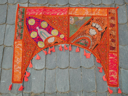 Indian door hanging - Toran - Colorful door Decor or wall tapestry for bohemian wall decor and hippie home