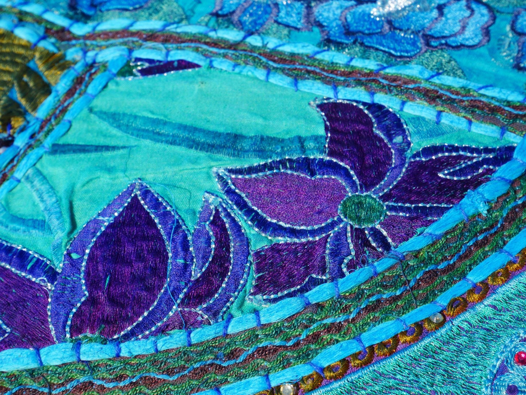 Large Door Hanging -  Indian Entrance Decor - Toran - Boho Wall Decor - Window Valance - The Shanti Home