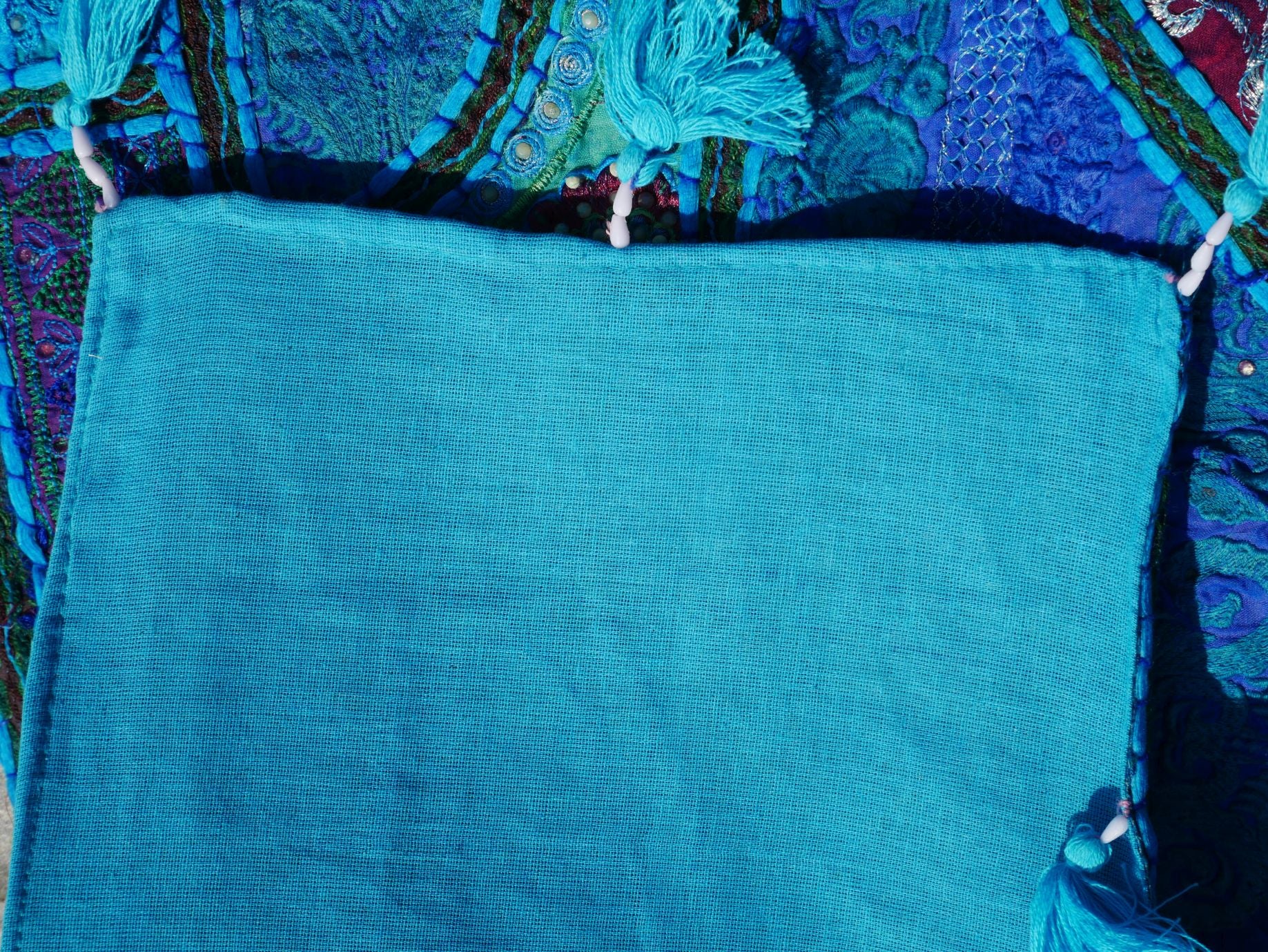 Large Door Hanging -  Indian Entrance Decor - Toran - Boho Wall Decor - Window Valance - The Shanti Home