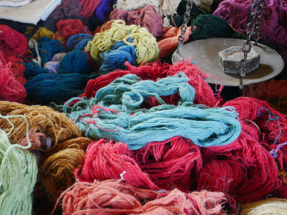 Kashmiri Embroidery curtain - Hand embroidered Flower curtains - cotton and wool bedroom curtain- Boho style