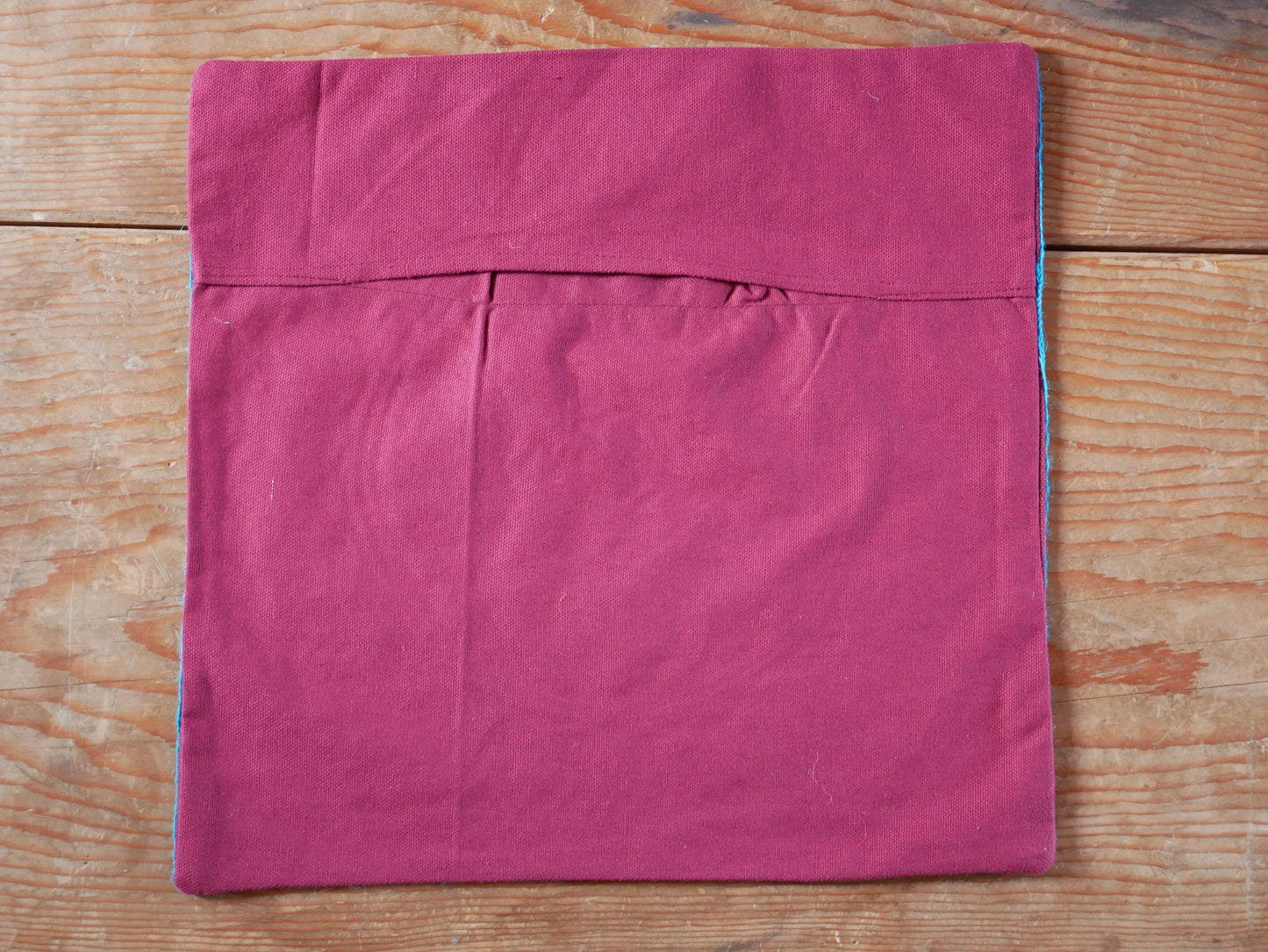 Colorful Kashmiri Crewel Pillow Covers: Handcrafted by Artisans  16x16 inches