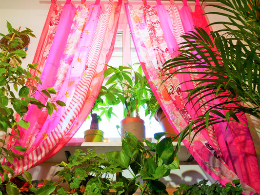 Boho saree curtains - Door curtains - Princess room decor