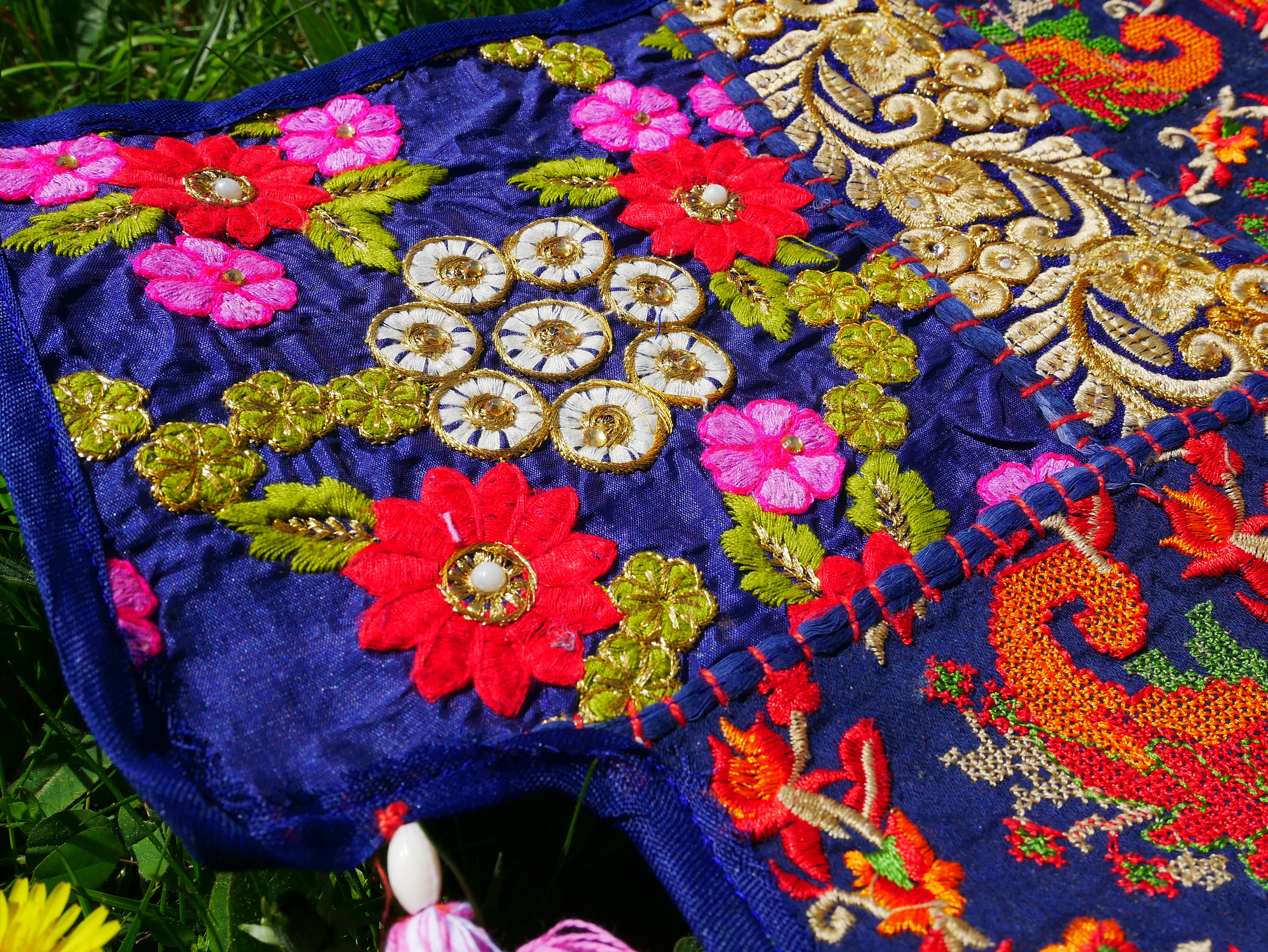 Torán indio de patchwork – cenefa para puerta hecha a mano | Cortina bohemia hippie, decoración de ventana y tapiz de pared