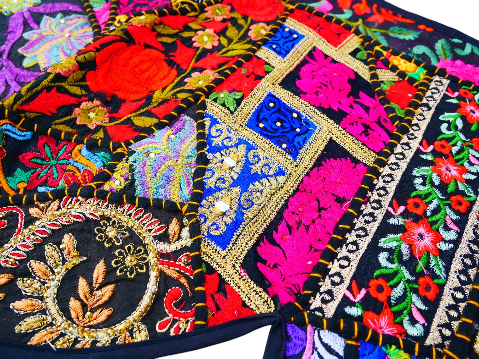 Tapiz indio para colgar en la puerta - Toran - Tapiz de pared colorido para decoración de pared bohemia y hogares hippies