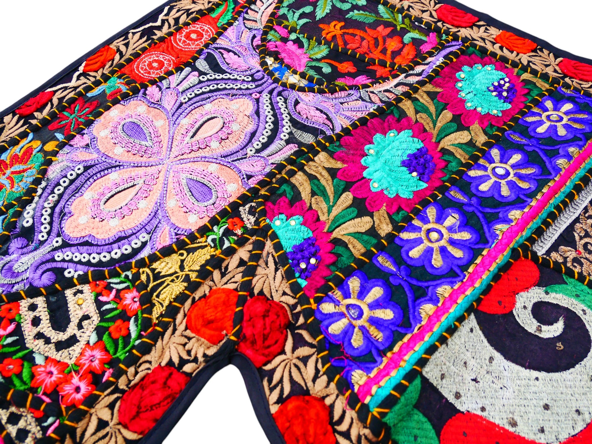 Indian door hanging - Toran - Colorful wall tapestry for bohemian wall decor and hippie homes