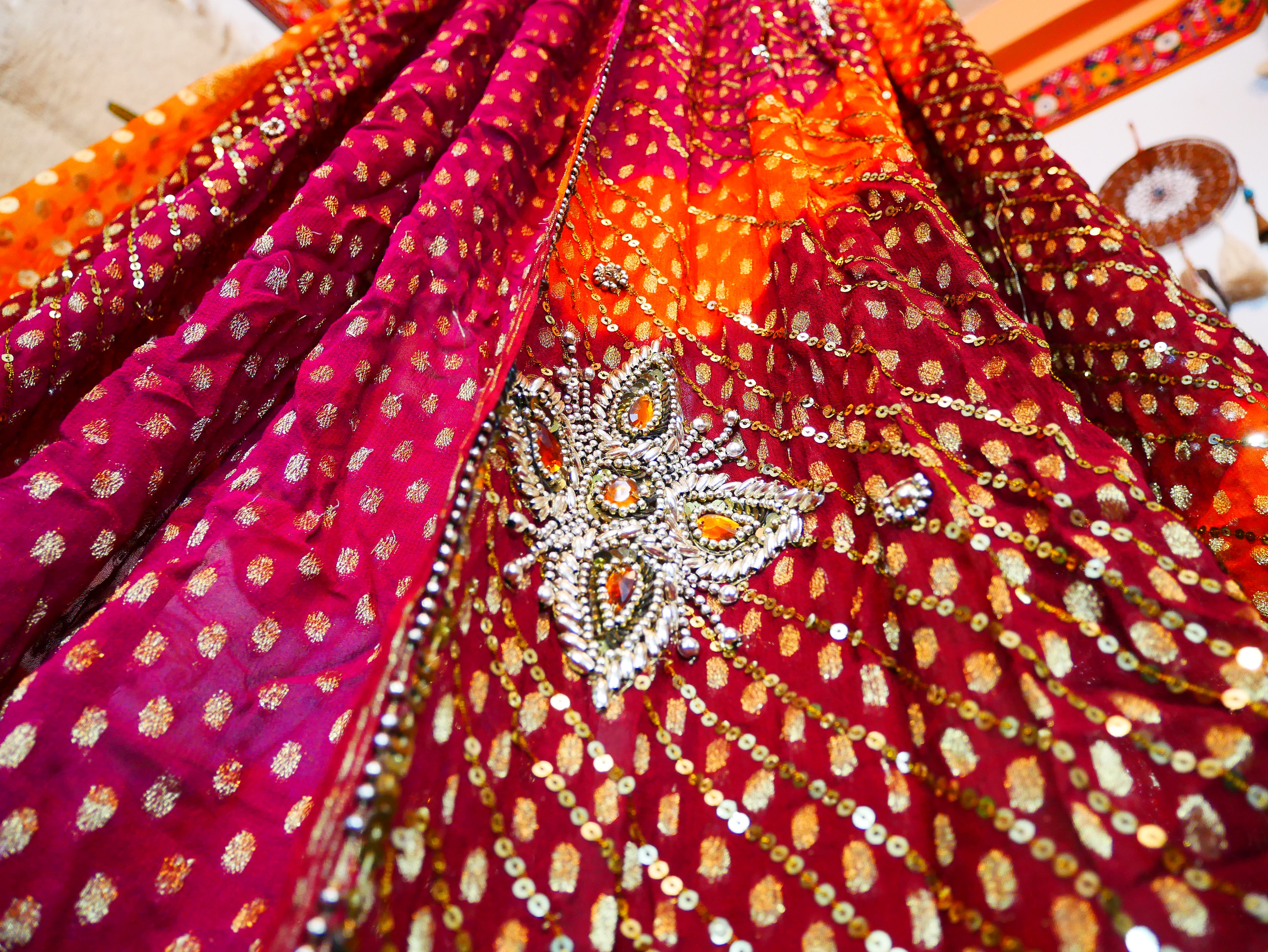 Wedding Saree canopy - Boho Hanging Tent- bed canopy  | bohemian wedding backdrop - Hippie decor - floor seating area | meditation room - Shanti baldachin - The Shanti Home