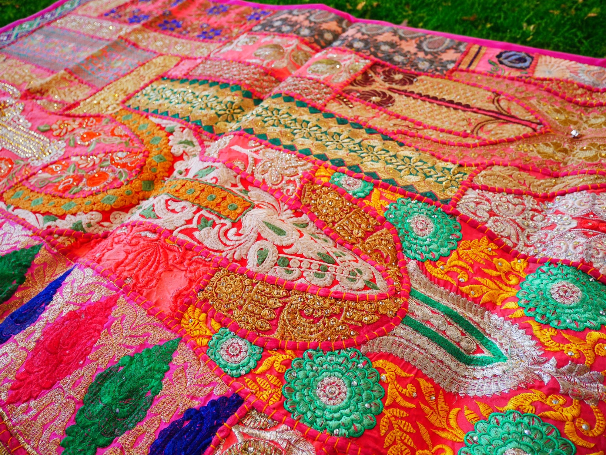 Hippie wall tapestry - Indian wall hanging - bohemian hippie wall decor