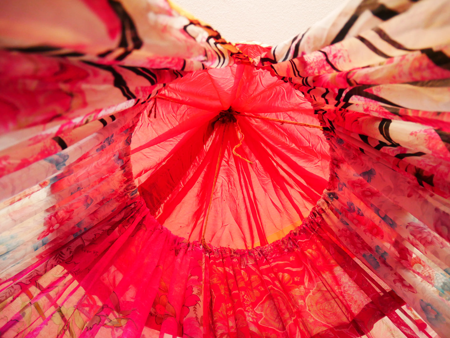 Saree canopy - Play tent - bed canopy | bohemian wedding backdrop | Indian Hippie decor - floor seating area | meditation room - glamping
