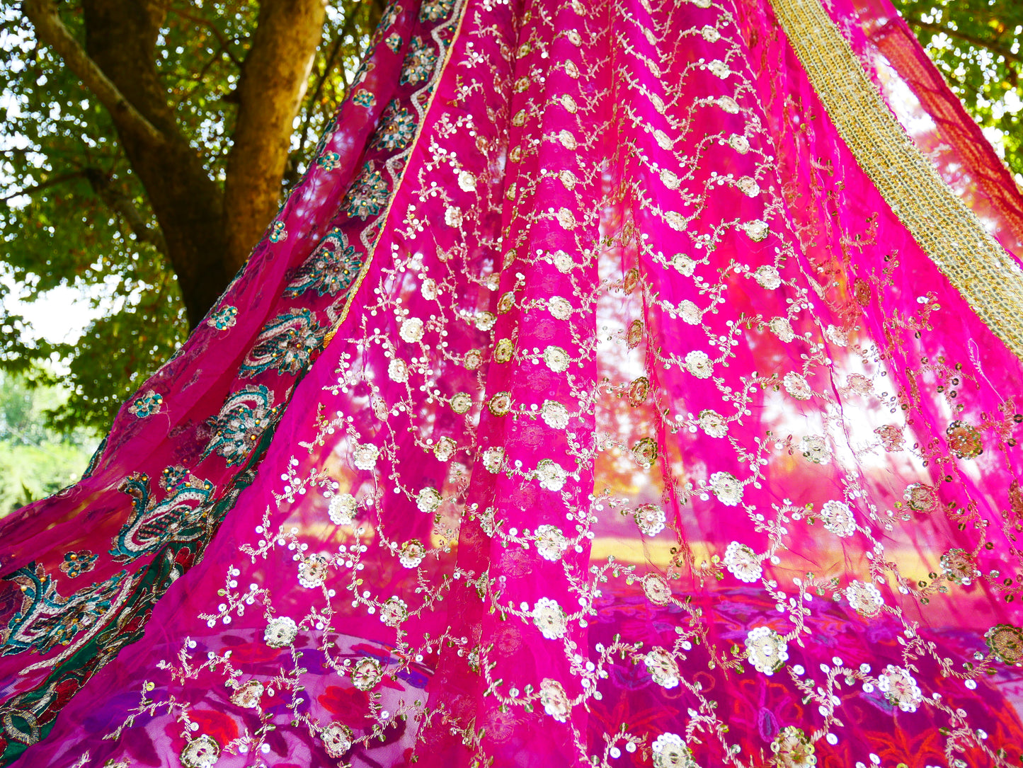 Saree canopy - indoor tent - bed canopy | bohemian wedding backdrop | Indian Hippie decor - floor seating area | meditation room - glamping