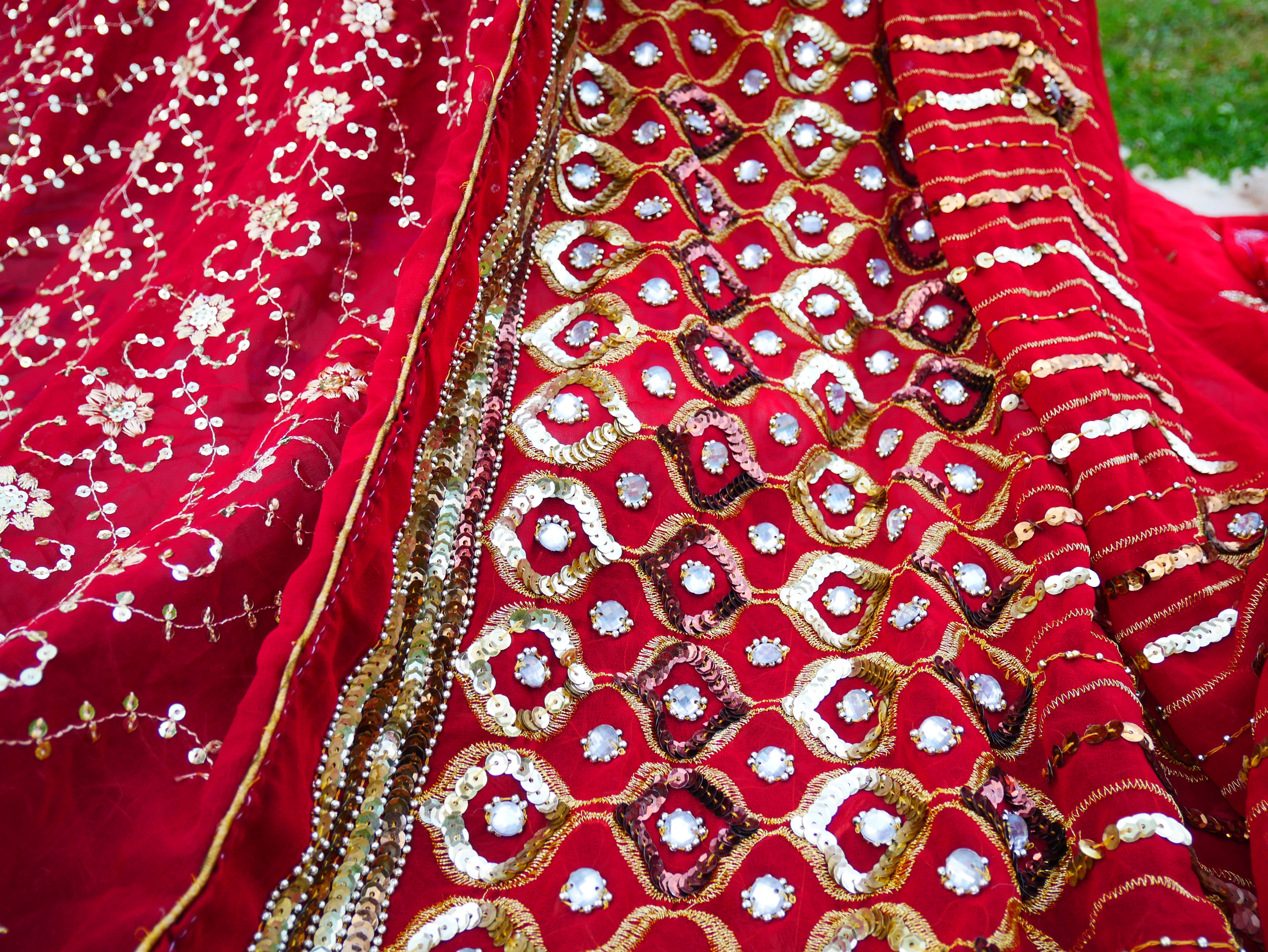 Embroidery canopy - Wedding Saree tent - bed canopy  | hippie decor - Shanti baldachin