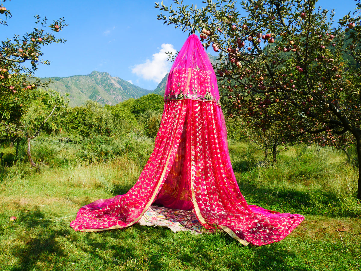 Saree canopy - hanging tent - bed canopy | bohemian wedding backdrop | Indian Hippie decor - floor seating area | meditation room - glamping