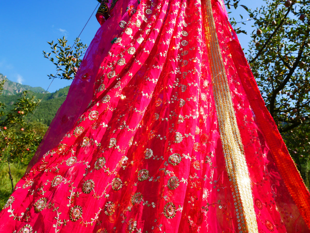 Saree canopy - hanging tent - bed canopy | bohemian wedding backdrop | Indian Hippie decor - floor seating area | meditation room - glamping