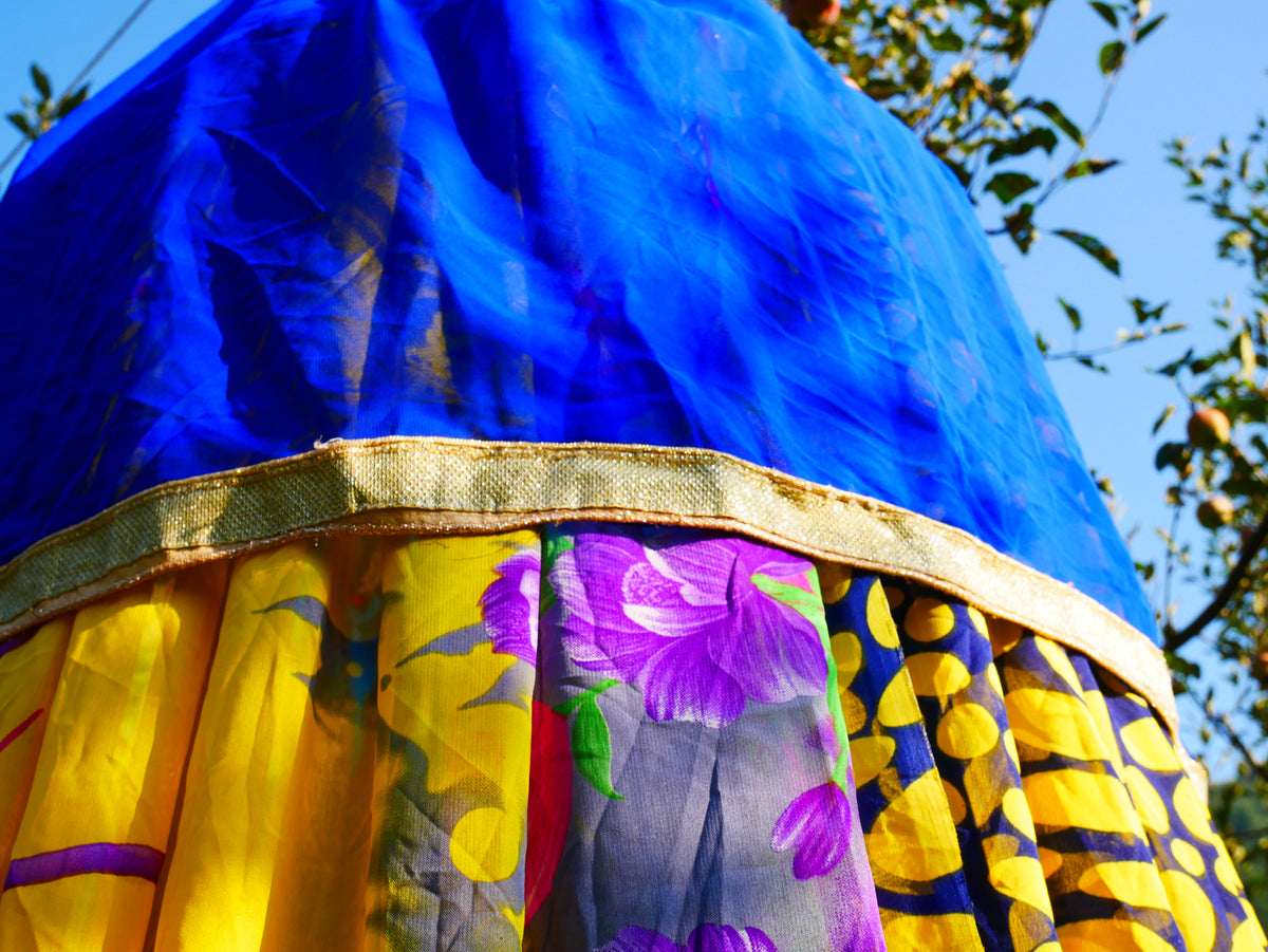 Embroidery canopy - Wedding Saree tent - bed canopy  | hippie decor - Shanti baldachin
