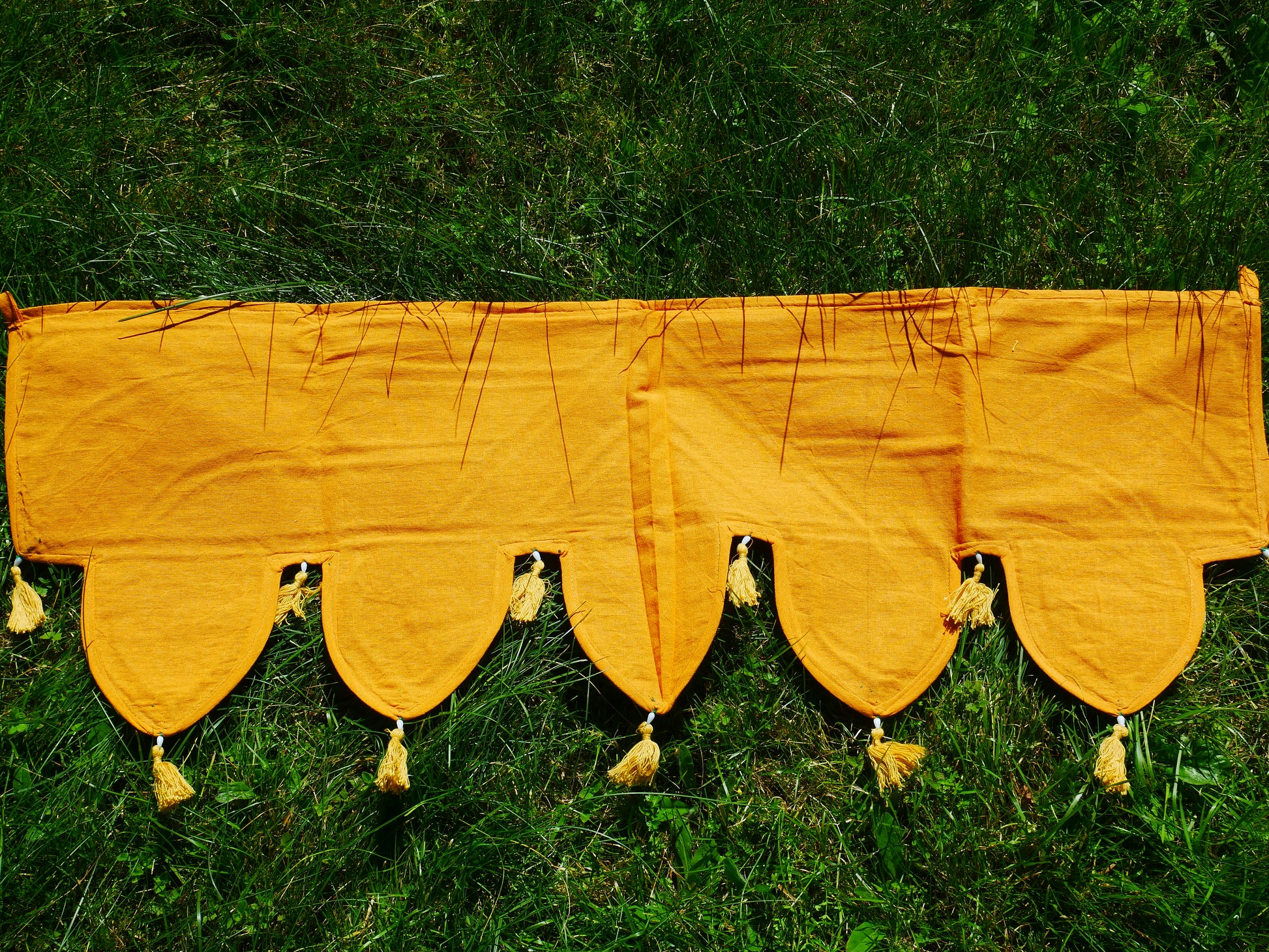 Door toran "Masala" Indian window valance - door hanging - wall decor - The Shanti Home