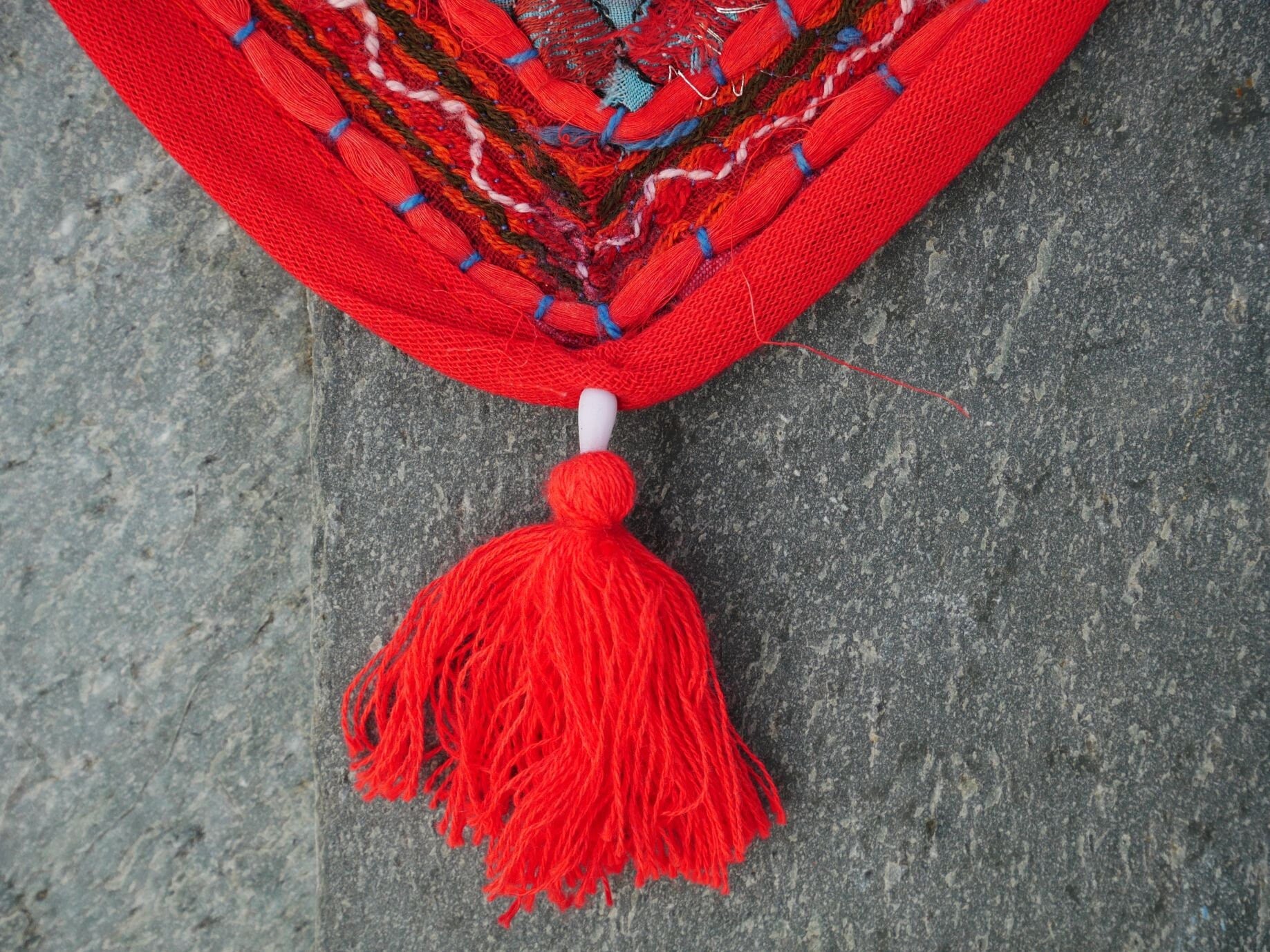 Indian Toran - door hanging - boho curtain - colorful window valance - The Shanti Home