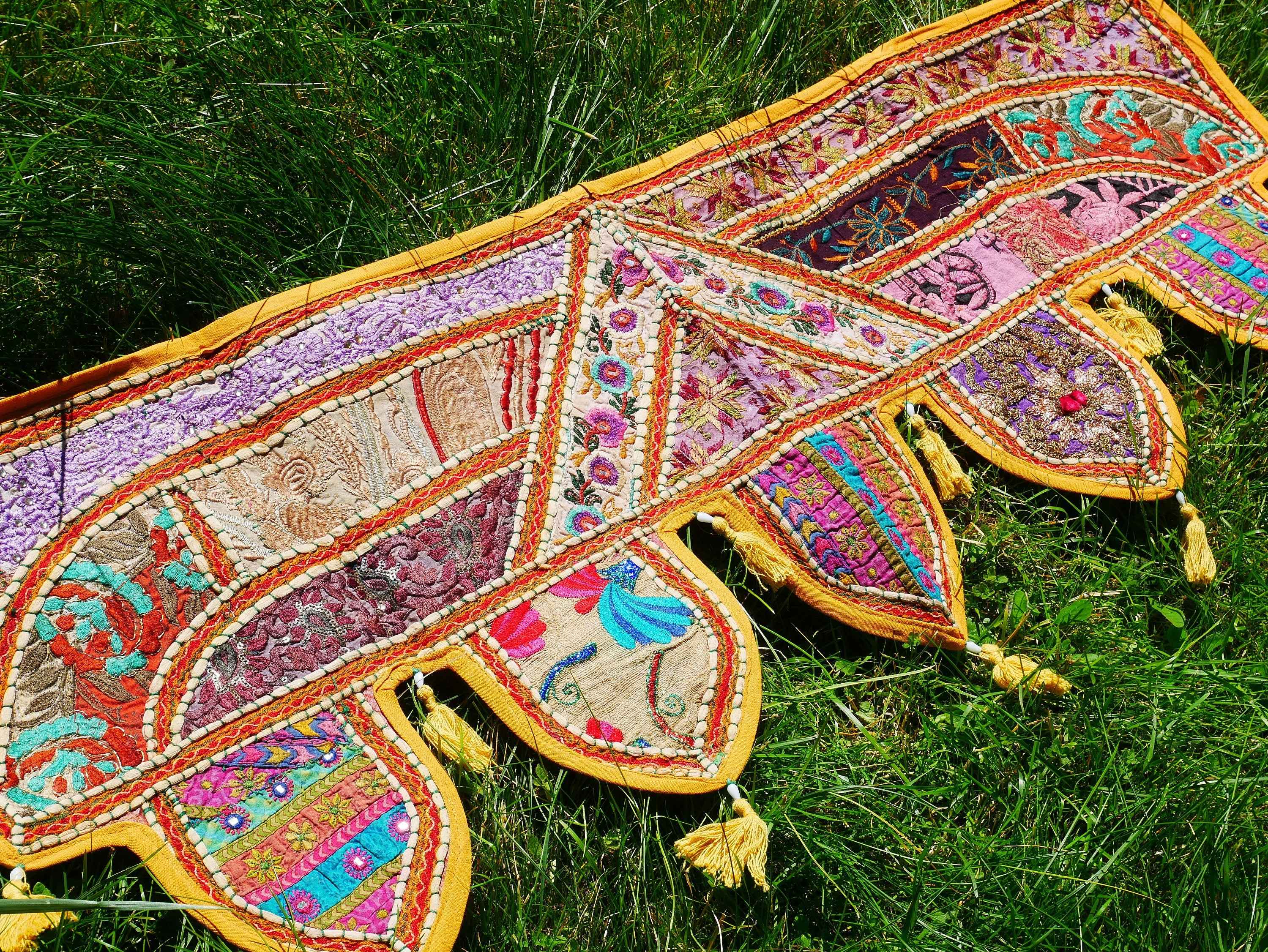 Door toran "Masala" Indian window valance - door hanging - wall decor