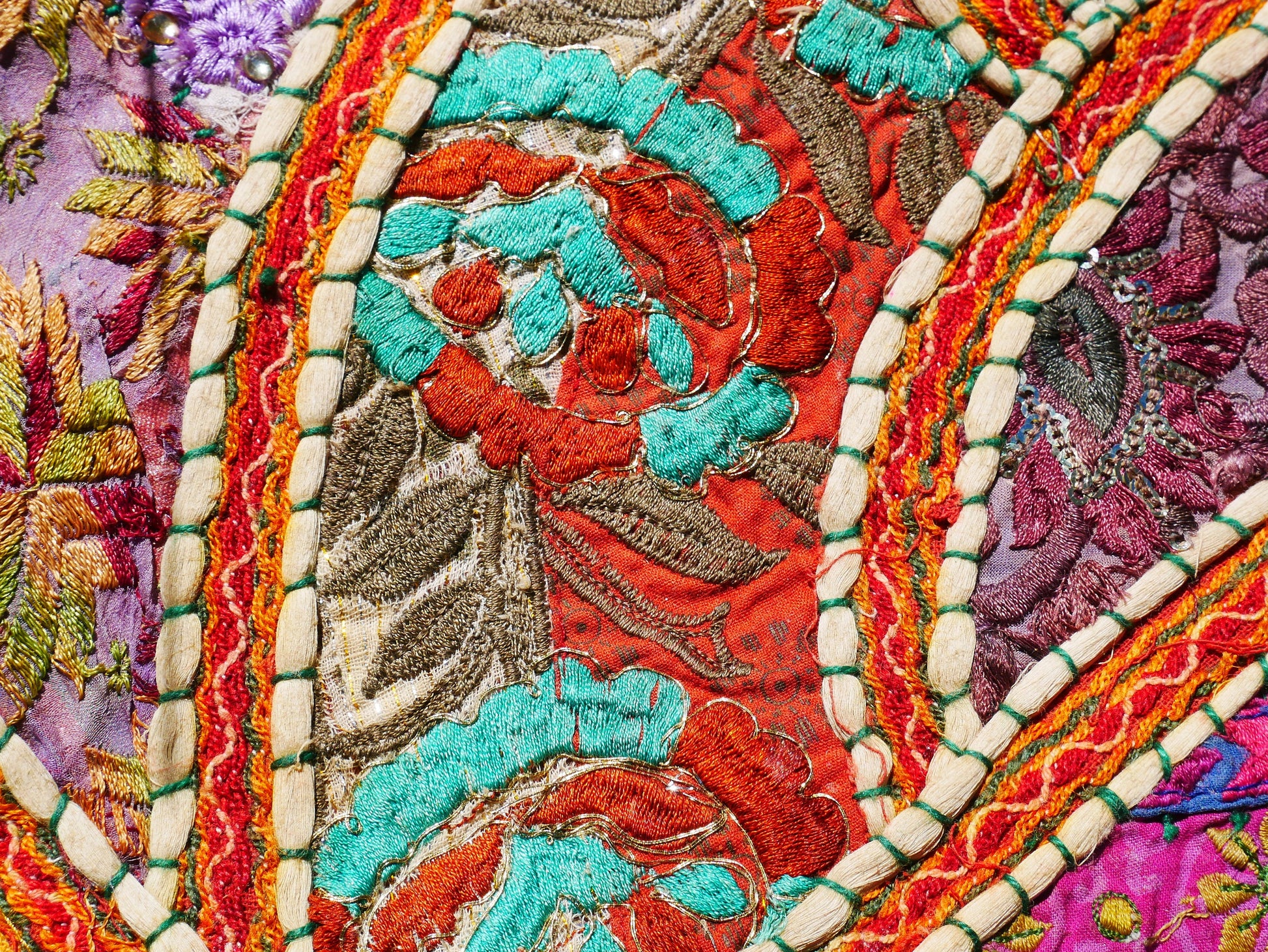 Door toran "Masala" Indian window valance - door hanging - wall decor - The Shanti Home